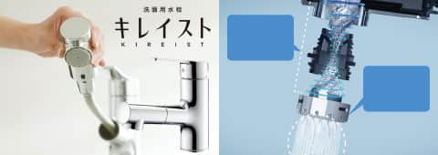シングルレバー式混合水栓